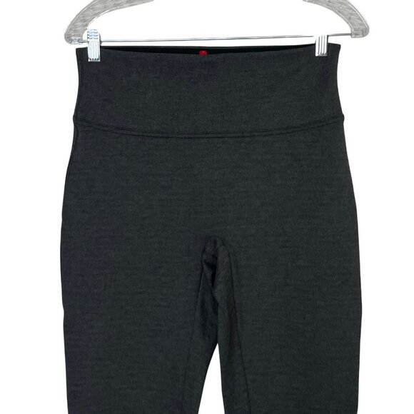 Spanx Everywear Leggings Womens Medium Gray Split-Hem Firm Control - Picture 4 of 9